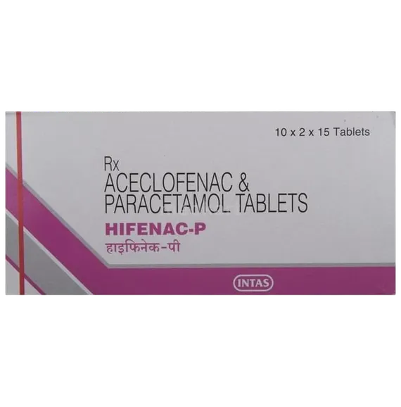 hifenac p tablet 15's